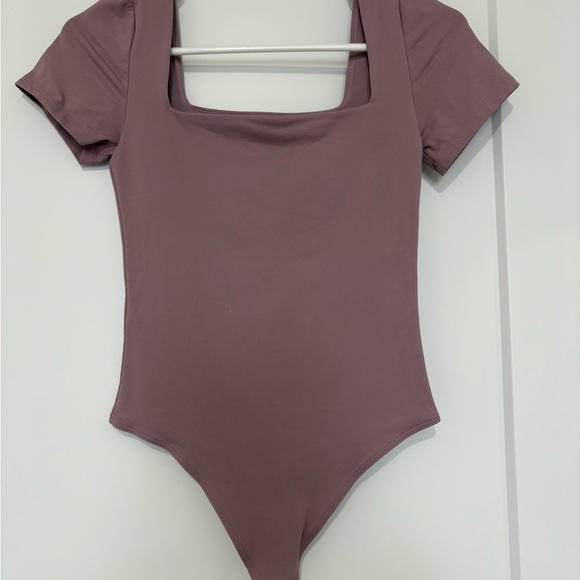 Babaton Tops - Aritzia Pink Bodysuit